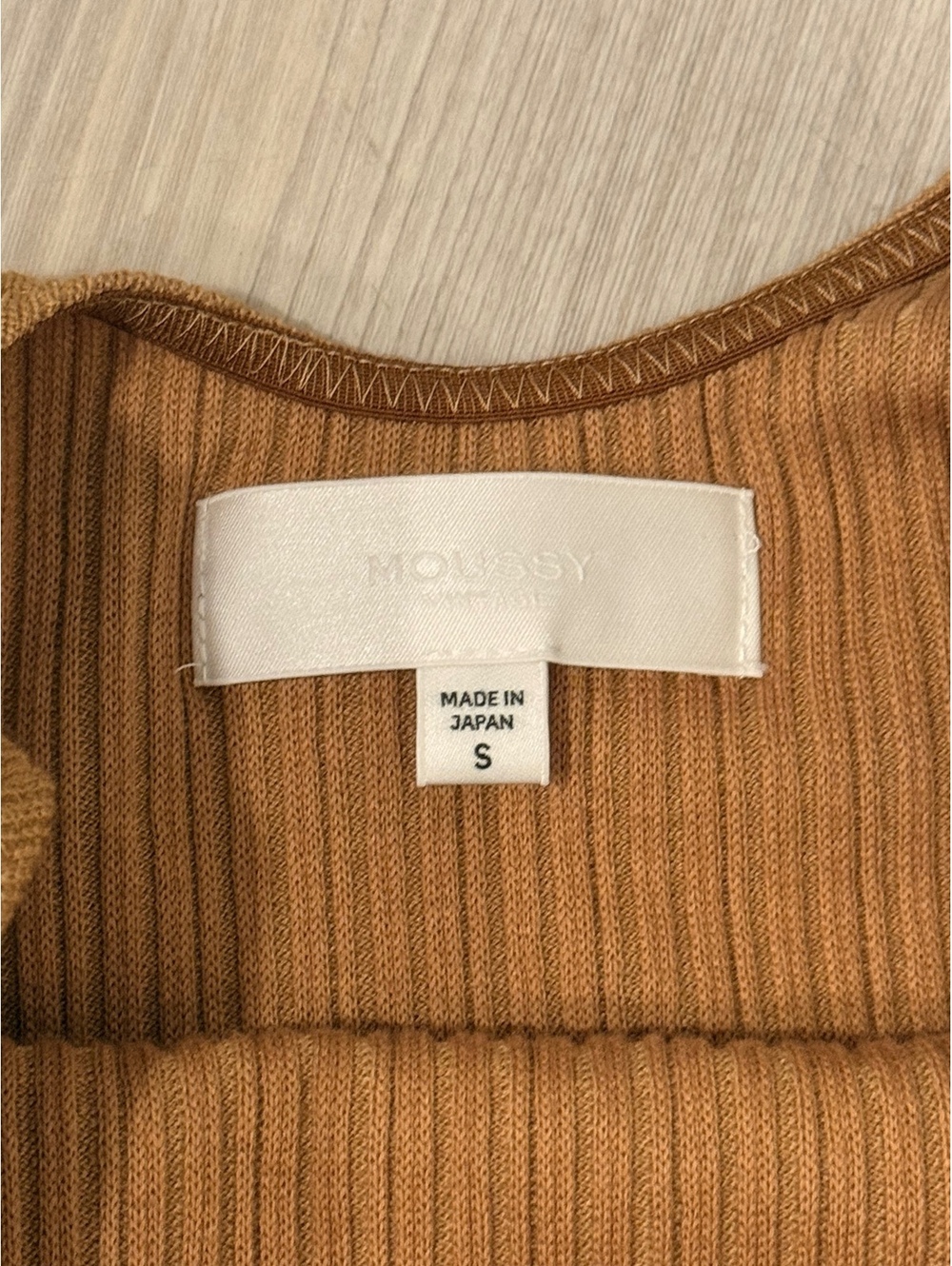 Moussy vintage Tank Top Size S Beige - Picture 2 of 4